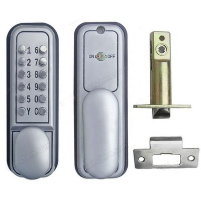 Security keypad code cabinet for home and garage digital keyless lock door