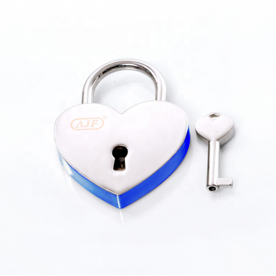 AJF Love lock with gorgeous color frame multi-color optional and customizable