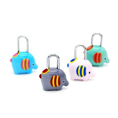 AJF Cartoon case and bag password lock cute fashion cartoon case and bag lock mini combination lock