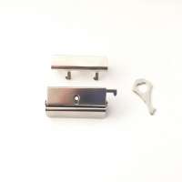 AJF hot sale metal silver mini 10mm Diary lock