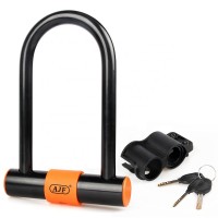 AJF Bicycle U-lock motorcycle anti-theft lock mountain bike cable strip lock